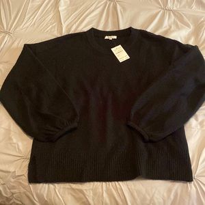 NWT Madewell Puff Sleeve Sweater